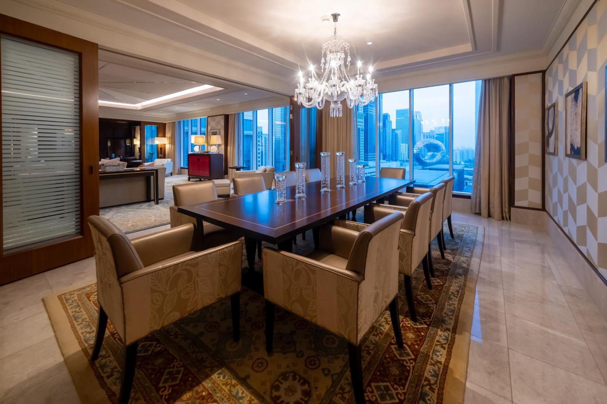 Ritz Carlton Difc Downtown Dubai Hotel Exterior photo